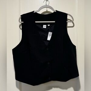 NWT Gap Factory Women’s Cropped Vest XL/12